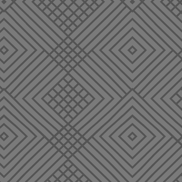 il disegno dei quadrati bianchi e neri su uno sfondo grigio