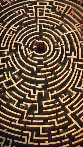 Il disegno del labirinto è chiamato il labirinto