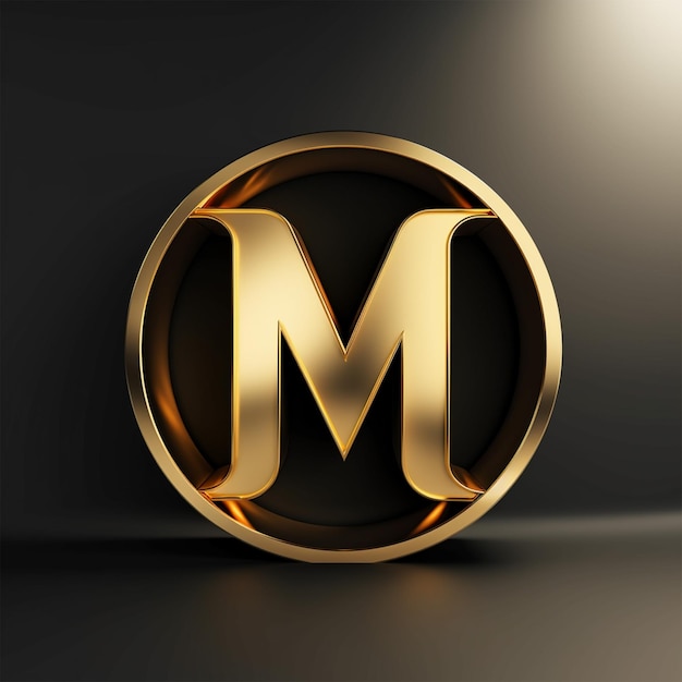 Il disegno del logo della lettera M