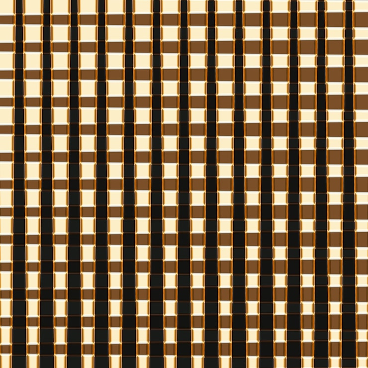 Foto il disegno sullo sfondo scuro a due colori