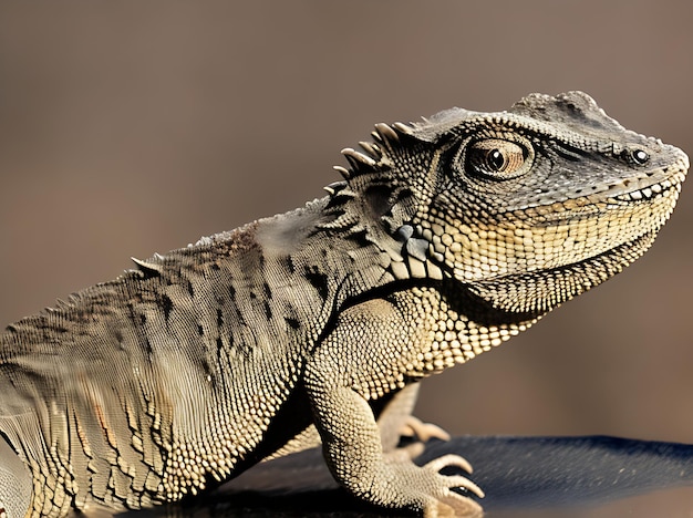 Il drago barbuto orientale o semplicemente lucertola barbuta