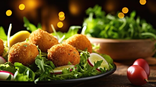 Il falafel è una pallina fritta o una frittella a forma di tortino