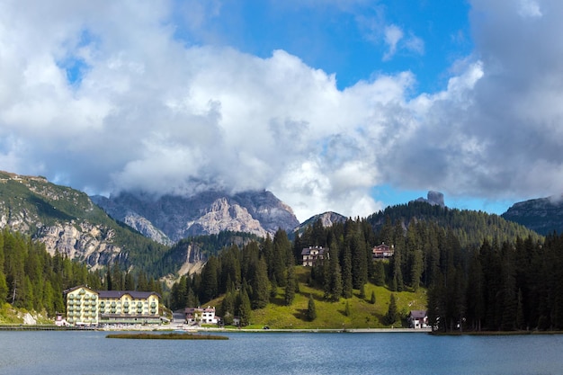 Il famoso lago del Lago di Misurina