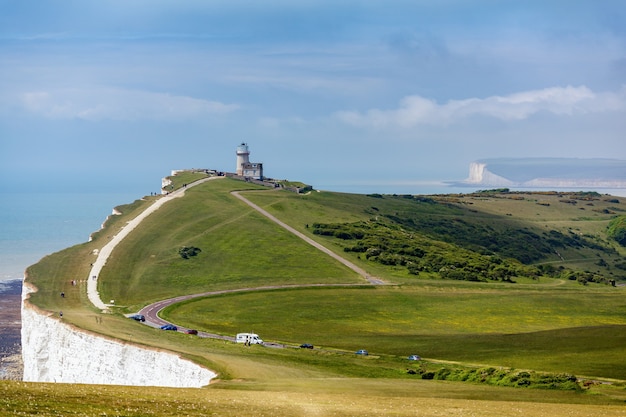 Il faro di Belle Toute vicino a Beachy Head