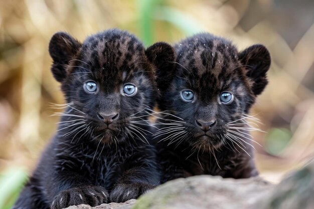 Il fascino innocente dei cuccioli di pantera