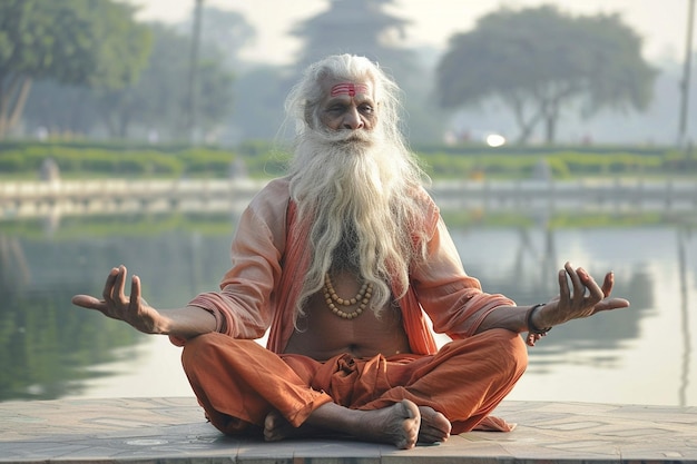 Il festival di Guru Purnima celebrato in India sullo sfondo delle vacanze