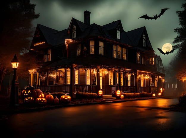 Il film spettrale Halloween diventa ultra HD con K Generative AI Generated