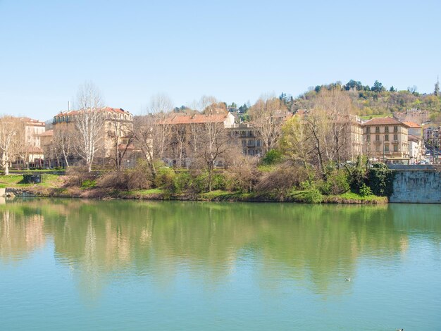 Il fiume Po a Torino