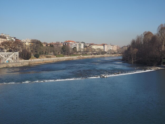 Il fiume Po a Torino