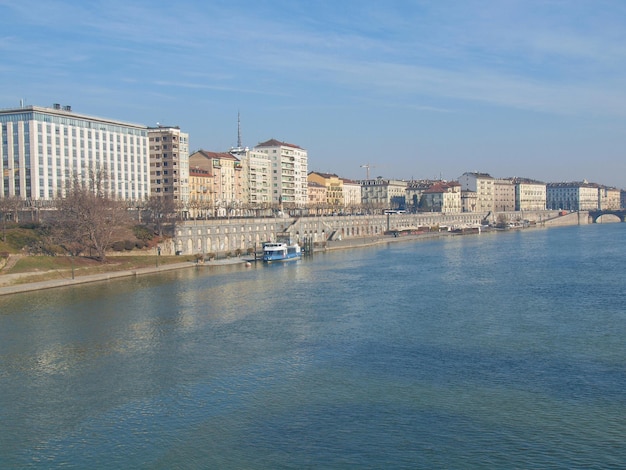 Il fiume Po a Torino