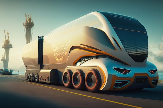 Il futuro del trasporto merci autonomo elettrico corre veloce in autostrada