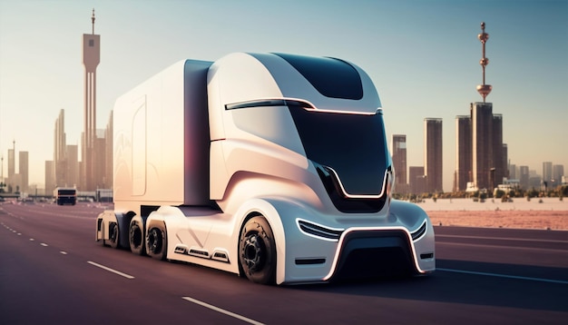 Il futuro dell'autotrasporto autonomo AV Truck AV Generative AI