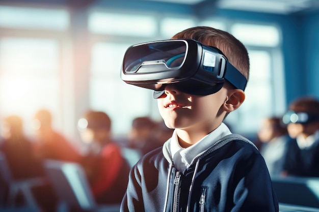 Il futuro dell'istruzione occhiali vr per l'apprendimento personalizzato