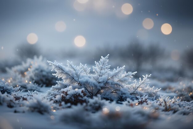 Il ghiaccio sfocato, le raffiche, il sogno invernale