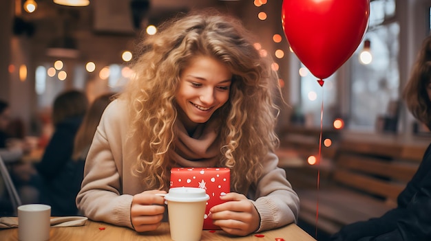 Il giorno di San Valentino di una coppia romantica Hu abbracciando l'amore hanno condiviso un momento di pura connessione