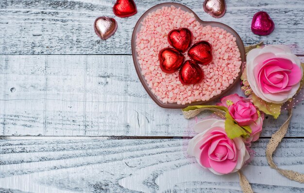 Il giorno di San Valentino e il giorno più dolce, concetto di amore