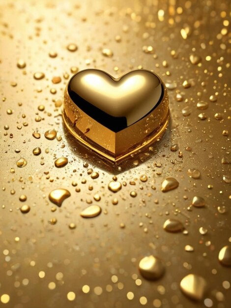 il giorno di valentine amore cuori d'oro