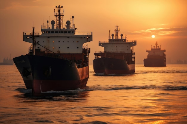 Il grano tratta le navi del grano nel Mar Nero