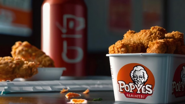 Il Kentucky Fried Chicken e' il famoso pollo croccante del mondo.