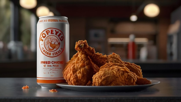 Il Kentucky Fried Chicken e' il famoso pollo croccante del mondo.