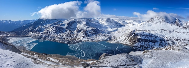 Il lago di MontCenis nelle alpi francesi