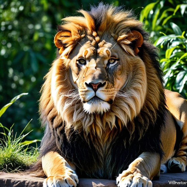 Il leone dentro Esplorando la maestà e il coraggio degli ibridi di leoni umani