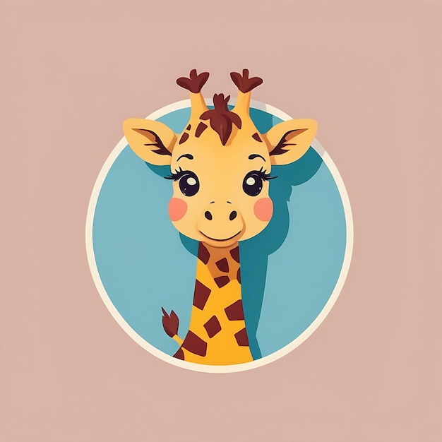 il logo della giraffa carina