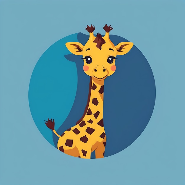 il logo della giraffa carina