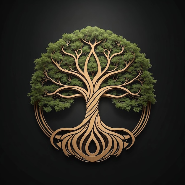 Il logo di un albero