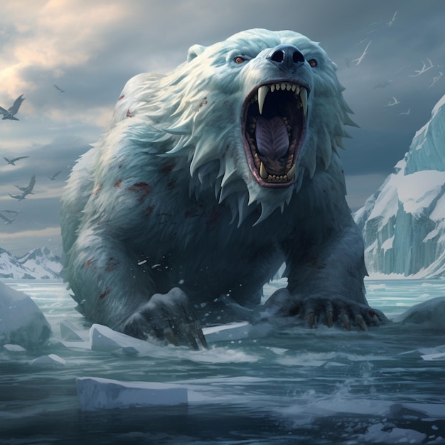 Il maestoso predatore che governa l'Artico