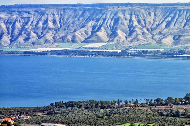 Il mare di Galilea e le alture del Golan