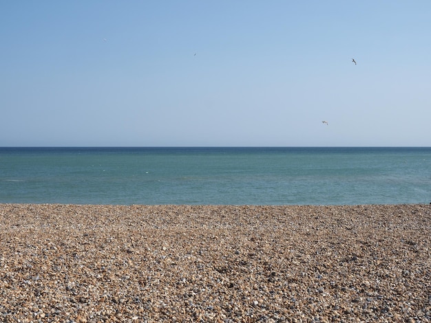 Il mare visto dalla spiaggia