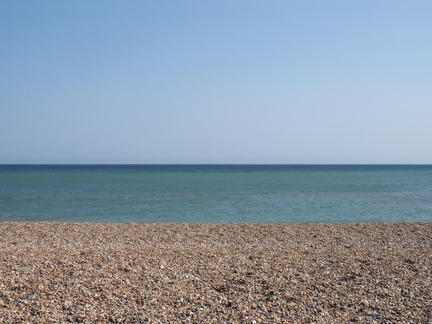 Il mare visto dalla spiaggia