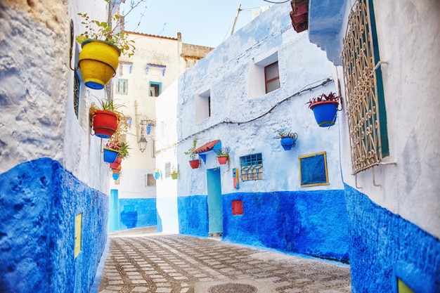 Il Marocco è la città blu di Chefchaouen