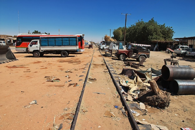 Il mercato locale in Karma, Sudan, Africa