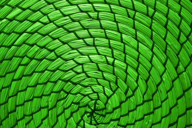 Il modello astratto della stuoia di posto tessuta del giacinto d'acqua in Pop art ha disegnato il colore verde al neon