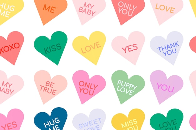 Il modello di amore del cuore png trasparente