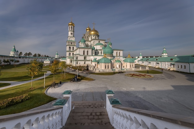 Il Monastero della Resurrezione o il Monastero della Nuova Gerusalemme Istra regione di Mosca Russia