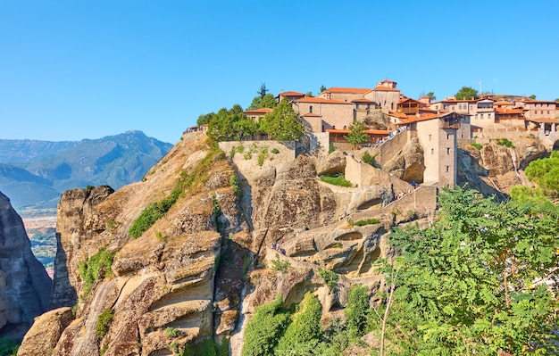 Il Monastero di Great Meteoron a Meteora, Grecia - Paesaggio greco