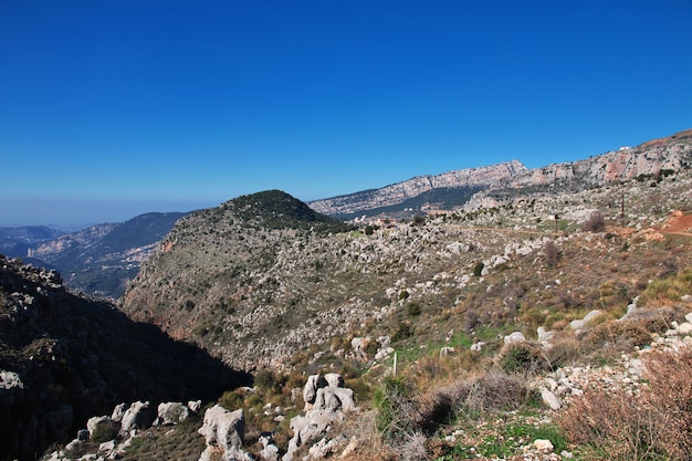 Il monastero nella valle di Kadisha, in Libano