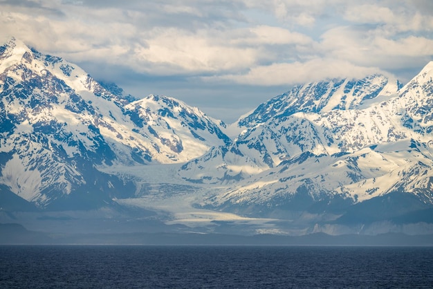 Il monte Fairweather e il Glacier Bay National Park in Alaska