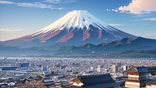 Il monte Fuji in Giappone e i bellissimi paesaggi naturali