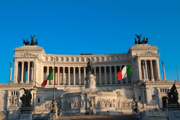 Il Monumento Nazionale a Vittorio Emanuele II Roma Italia