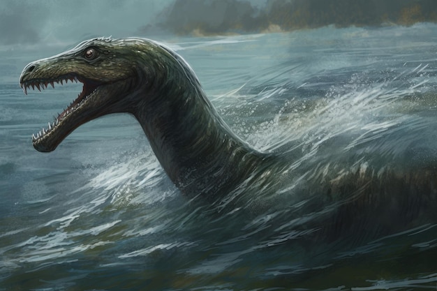 Il mostro di Loch Ness genera Ai