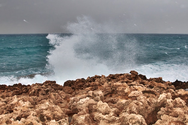 Il muro di Batroun, in Libano