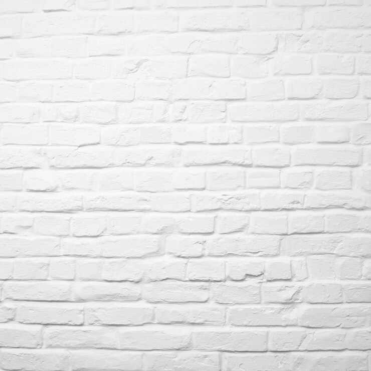 Il muro di mattoni bianchi può essere utilizzato per lo sfondo