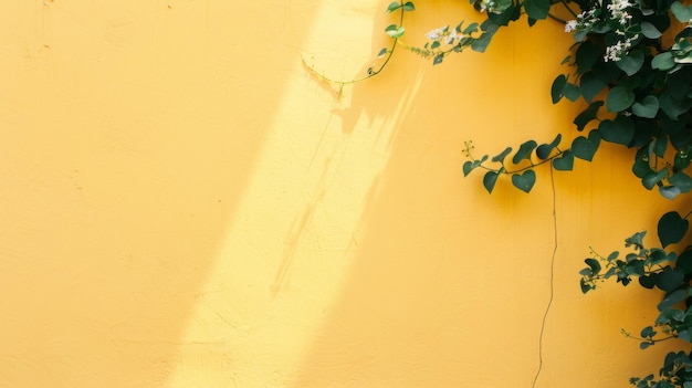 Il muro giallo coperto di viti