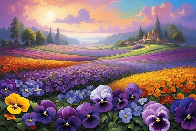 Il paesaggio dei sogni di Pansy