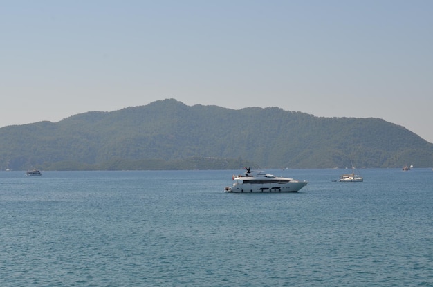 Il paesaggio turco Costa del Mar della Turchia