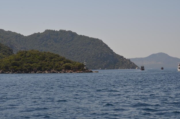 il paesaggio turco Marmaris Turchia